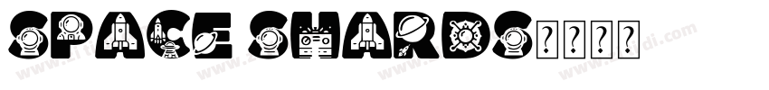 space shards字体转换